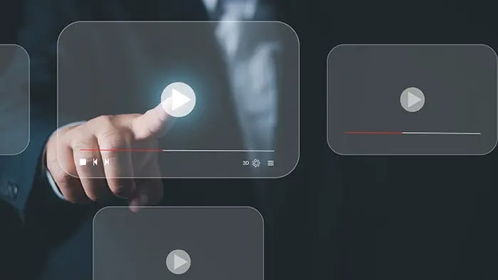 video play button